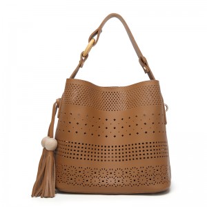 HD0827--Wholesale Hollow Out Pu Leather Shoulder Bag For Women Shopping