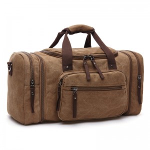 New Fashion Outdoor Travel Bag, Hand-held Canvas Slant Backpack,  Large Capacity Leisure Single Shoulder Bag
